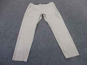 Vuori Pants Mens 36 Beige Aim Chino Stretch Preppy Performance Golf Active V431 - Picture 1 of 12
