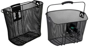 Schwinn Quick Release Wire Basket Medium, Black  - Picture 1 of 5