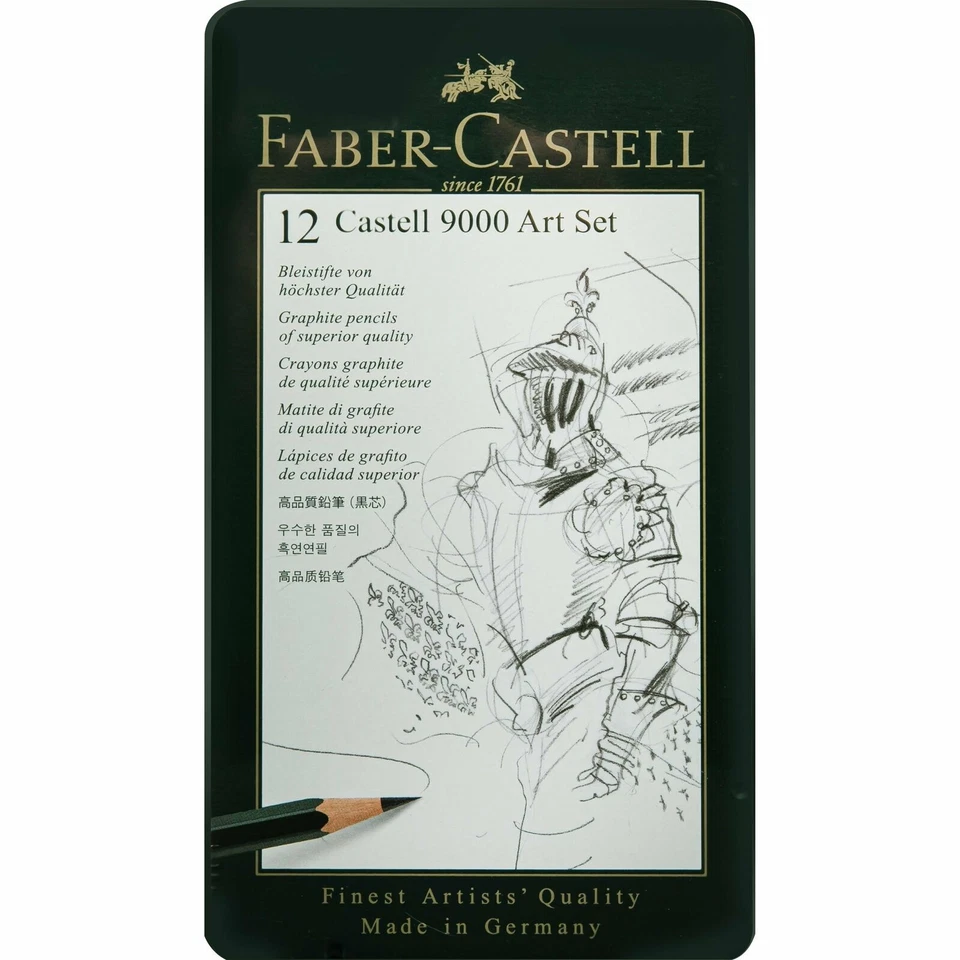 Faber-Castell 9000 12er Bleistift-set
