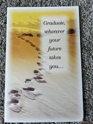 Tarjeta de graduación religiosa simple para cualquier persona. American Greetings Retails $3,89 Foto 1 de 3