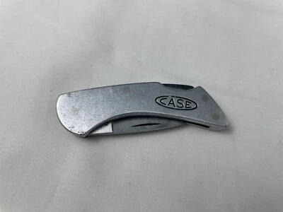 Vintage 1983 Case XXX USA M1057 LSSP Lockback Pocket Knife Aluminum - Image 1 of 3