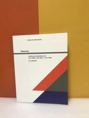 Tektronix 071-0509-00 Oscilloscope TDS 500D, TDS 600C TDS 700D Reference Guide - Image 1 of 2