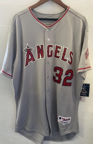 Authentic Majestic Los Angeles Angels Josh Hamilton 32 Jersey Men SZ52  $260 NEW Cover