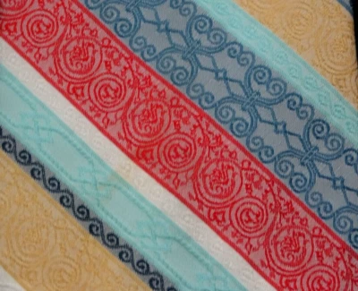 Regal Wash and Wear Vintage Formal Dress Necktie Multi Striped Neck Tie Handmade - Image 1 of 4
