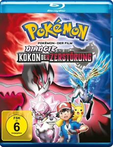 POKEMON - DIANCIE AND THE COCOON OF DESTRUCTION - Blu-ray Region B (UK) - Picture 1 of 2
