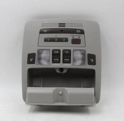 Consola techo delantero con conexión de seguridad telemática 2011-12 LEXUS ES350 OEM #8435 Foto 1 de 4