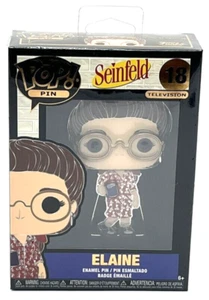 Funko POP Pins Seinfeld - Elaine #18 - Movies New In Box - Picture 1 of 6