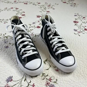 Converse SCHWARZE ALLSTARS HOHE SNEAKER Größe Herren 7 / Damen 9 - Bild 1 von 7