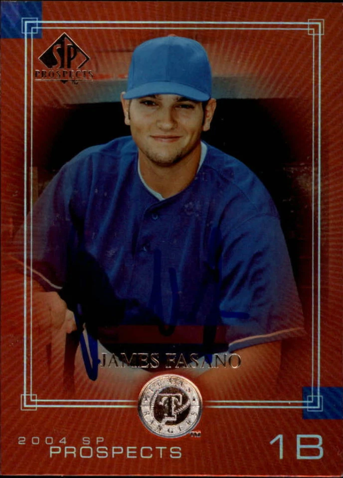 2004 Upper Deck SP Prospects #248 James Fasano RC Rangers Auto-See Description - Image 1 of 1