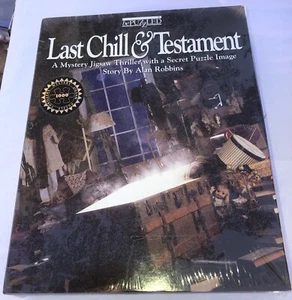 Rompecabezas Bezzled Last Chill & Testament 1993 Nuevo - Imagen 1 de 7