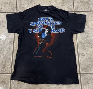 Vtg 80s XS/S Bruce Springsteen E Street Band Born in the USA 84-85 Tour Tshirt - Picture 1 of 10
