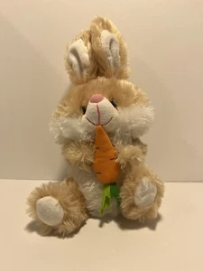 Dan Dee Plush Munching Bunny with Carrot 12 inches Pre-owned Excellent Condition - Picture 1 of 6