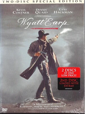 BRAND NEW: Wyatt Earp - 2-Disc DVD Set, 2004, Special Edition, Kevin Costner - Image 1 of 2