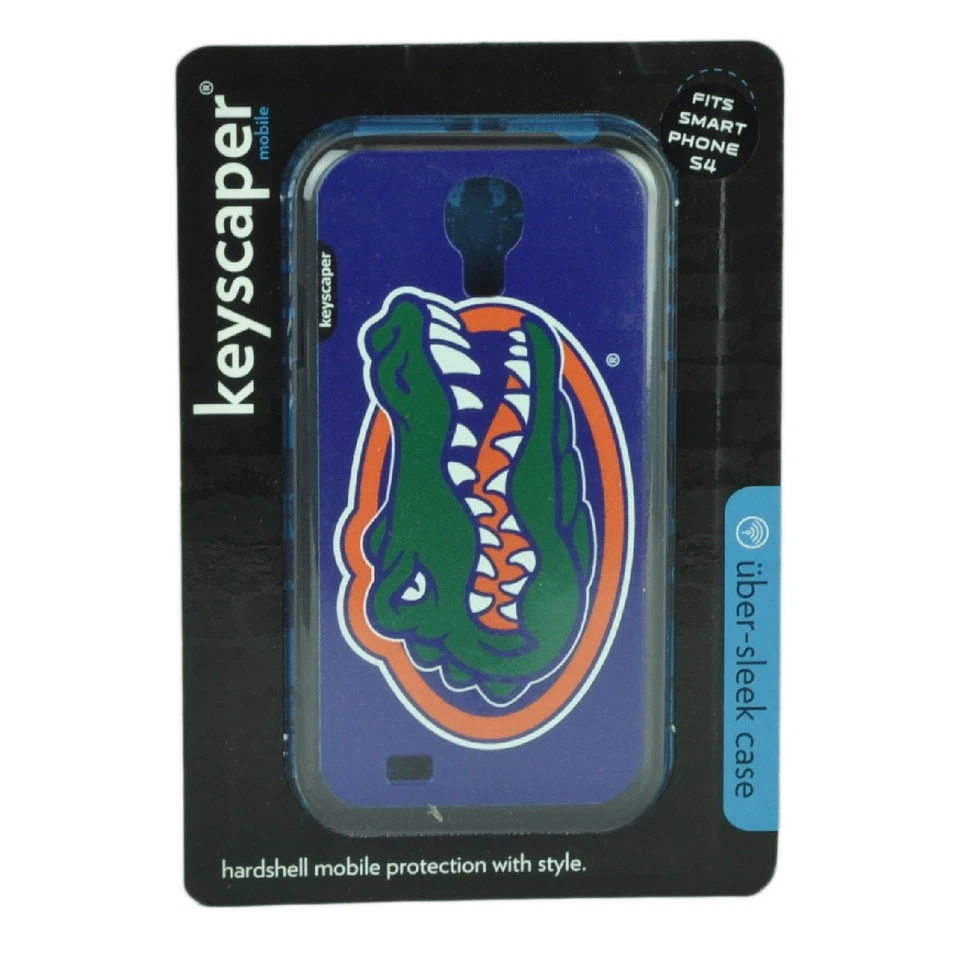 NCAA Florida Gators Galaxy S4 Phone Cover Smart Hard Shell Blue Mobile Protectio - Image 1 of 1