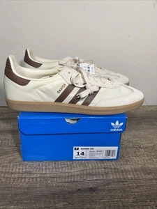 Nuevo en caja - Adidas Samba OG Crema Blanco Preloved Brown ID1447 - Imagen 1 de 12