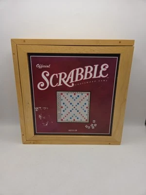 Parker Brothers SCRABBLE in Wooden Box Nostalgia Game Series - Image 1 of 4