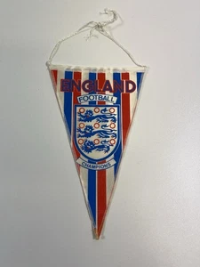 Original England World Cup España 82 Wimpel Spanien - Bild 1 von 4