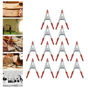 Metal Heavy Duty Spring Clamp Pack of 12 with 4Inch Size Specifications - Picture 1 of 20