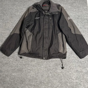 ZeroXposur Jacket Mens Medium Hooded Full Zip Outdoors Windbreaker Coat - Picture 1 of 19