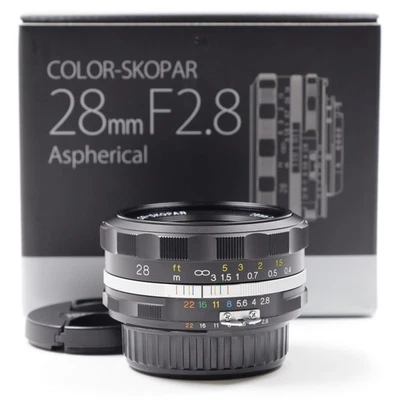 Voigtlander COLOR-SKOPAR 28mm F2.8 SL IIs for Nikon F mount [Near Mint] #4398J - Image 1 of 4