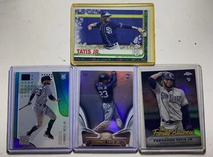 Fernando Tatis Jr Lot 4 Baseball RC Karten Topps Holiday Chrome RC - Bild 1 von 6