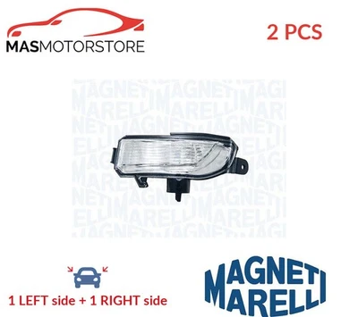 INDICATOR LIGHT BLINKER LAMP PAIR FRONT MAGNETI MARELLI 182200604300 2PCS I NEW - Image 1 of 4