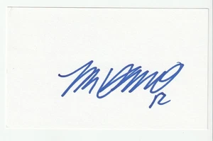 Josh Vitters signiert 3x5 Karteikarte Auto Chicago Cubs Autogramm Baseball COA - Bild 1 von 1
