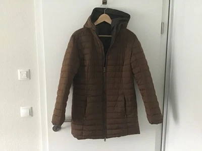 QVC Centigrade Funktionsparka wendbar Wind/Wasserdicht Kapuze Camel/Khaki  40 - Bild 1 von 4