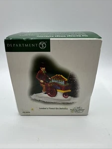 Dept 56 London's Finest Gin Consegna 58549 Dickens Village Serie Natale - Foto 1 di 2
