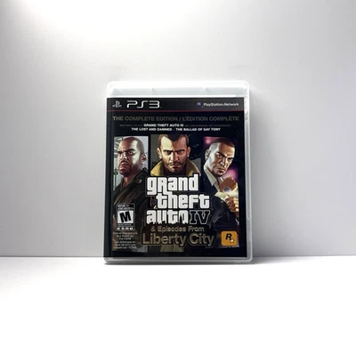 Grand Theft Auto IV Edición Completa PlayStation 3 Como Nuevo En Caja Con Mapa Reacondicionado Foto 1 de 4