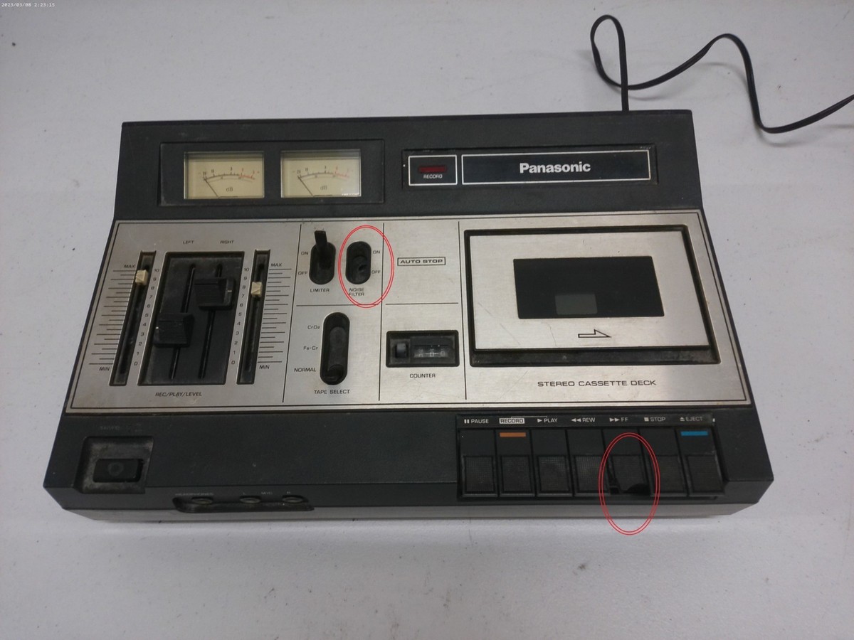 ラジオ・コンポ NationalPanasonic TRACKSTEREORECORD DECK Focal ES 165 KX3E | Pacific Stereo