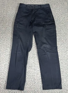 Vintage Polo Ralph Lauren Kincaid Chino Cargo Pants Men's Size 33x34 Black - Picture 1 of 19