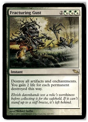 MTG Fracturing Gust - Shadowmoor Moderately Played English - Image 1 of 2