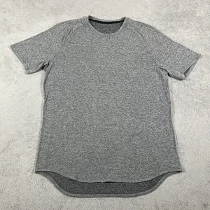 Lululemon Shirt Mens XL Drysense Training Performance Stretch Gray Gym - Picture 1 of 10