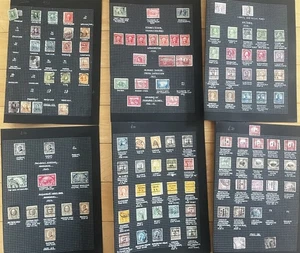 USA - 1902-1930er Jahre gest. Sammlung auf 6 Seiten - Kat 250£+ , teils perf. varianten - Bild 1 von 3