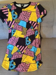 Nightmare Before Christmas Sally Shirt Kleid Cosplay Kostüm Gr. Small Patchwork - Bild 1 von 2