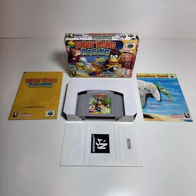 Diddy Kong Racing Nintendo 64 Game Complete In Box N64 CIB - Image 1 of 4
