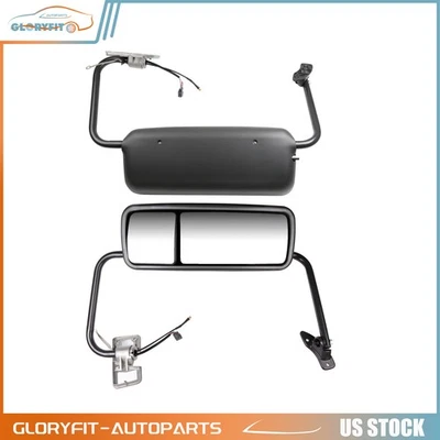 Espejos completos para 05-18 Freightliner Century/Columbia lado derecho+derecho imprimado Foto 1 de 4