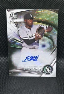 BRYAN RAMOS 2022 Bowman Platinum Ice 29/50 AUTO WHITE SOX - Picture 1 of 3