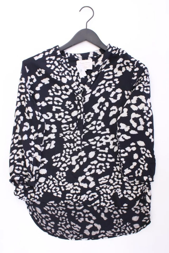 ✨ PART TWO Classic Bluse für Damen Gr. 36, S 3/4 Ärmel blau aus Viskose ✨ - Bild 1 von 4