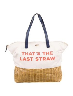 Bolso de Mano Kate Spade That’s The Last Straw Grande ¡RARO! Foto 1 de 4