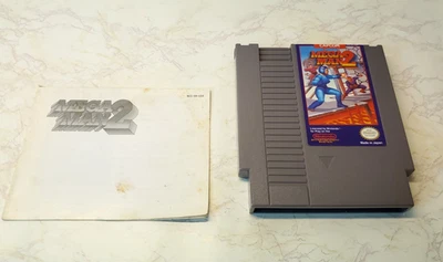 Mega Man 2 with Manual | NES Cart w Instructions | Vintage Video Game - Image 1 of 3