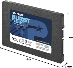 Patriot Burst Elite 240GB SATA III 2.5" SSD - High-Speed Solid State Drive - Picture 1 of 12