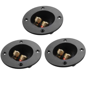 Conectores de poste de unión de terminales de altavoz de 3 piezas para cajas de subwoofer de audio hágalo usted mismo - Imagen 1 de 5