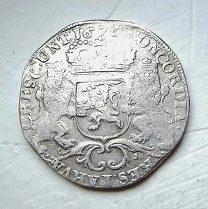 PAYS-BAS - OVERIJSSEL / KAMPEN cavalier d'argent 1676 - Foto 1 di 2