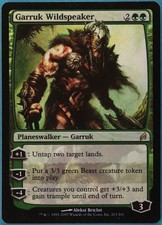 Garruk Wildspeaker FOIL Lorwyn PLD Green Rare MAGIC CARD (ID# 152691) ABUGames