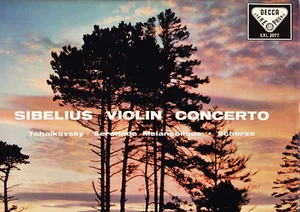 SXL 2077 UK WBG ED1 - RICCI - SIBELIUS - VIOLIN CONCERTO - TCHAIKOVSKY - NM - Imagen 1 de 3