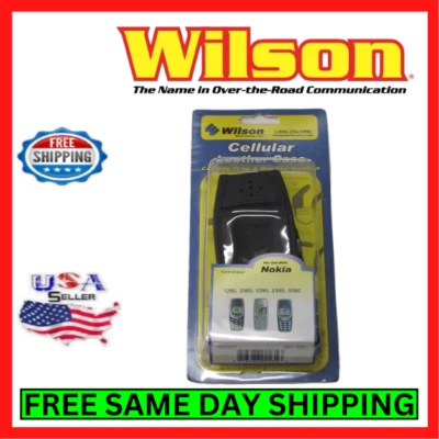 Wilson Cellular Leather Case Strap & Belt 1260, 3360, 3390, 3395, 3590 Phones - Image 1 of 4