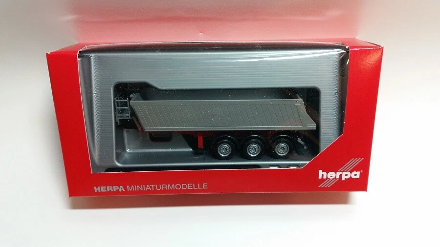 Herpa 076548-002 H0 LKW Kippauflieger Schmitz