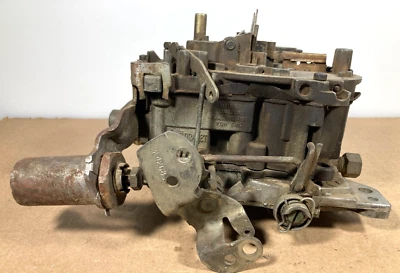Carburador Chevy 1971 Quadrajet 4-BBL Carter 7041200 C1 Chevelle Impala GMC Foto 1 de 4